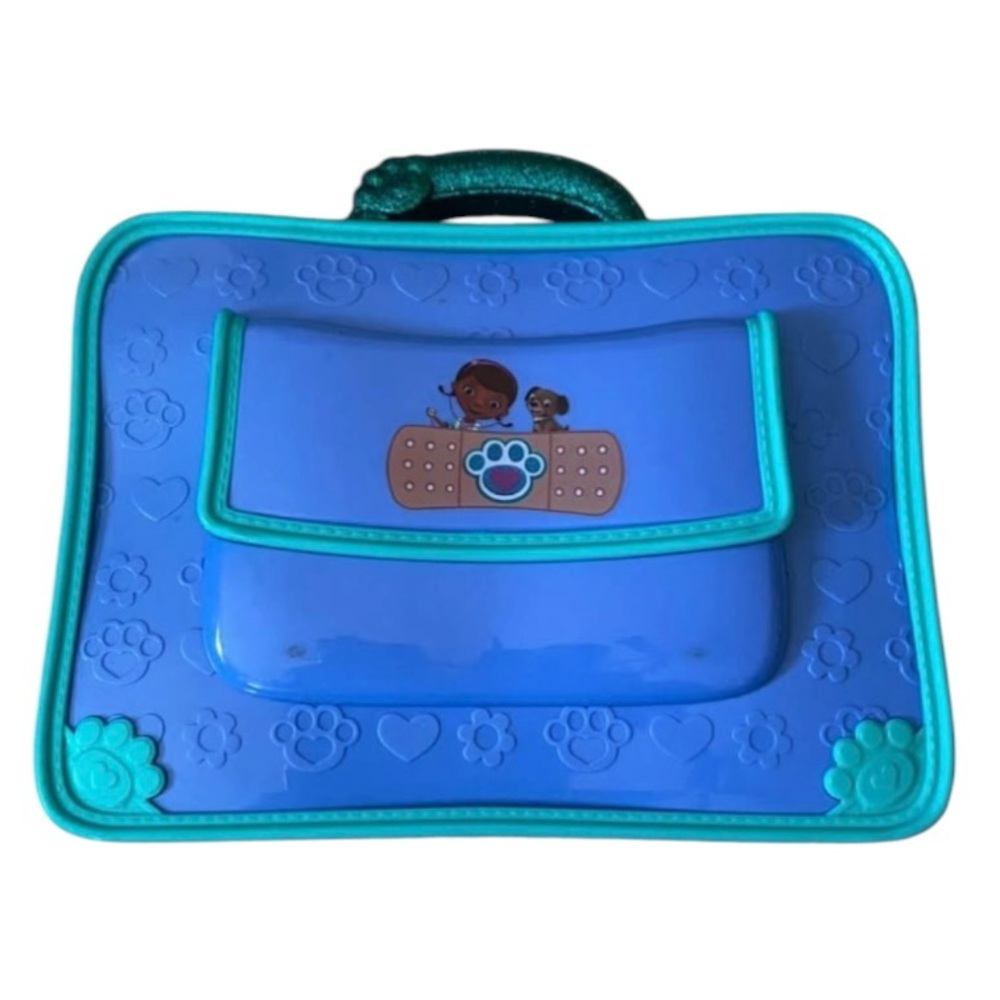 Doc McStuffins Doctor Bag/ Lunch Box, Blue Plastic Disney Junior Toys